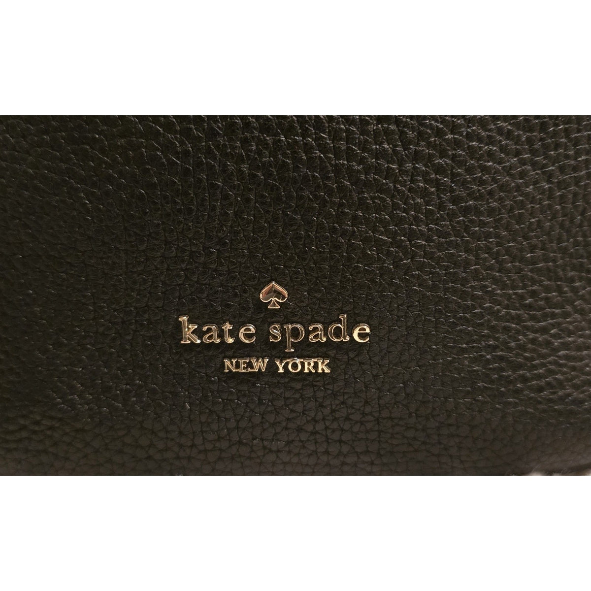 Kate Spade New York Leila Small Leather Black Bucket Bag