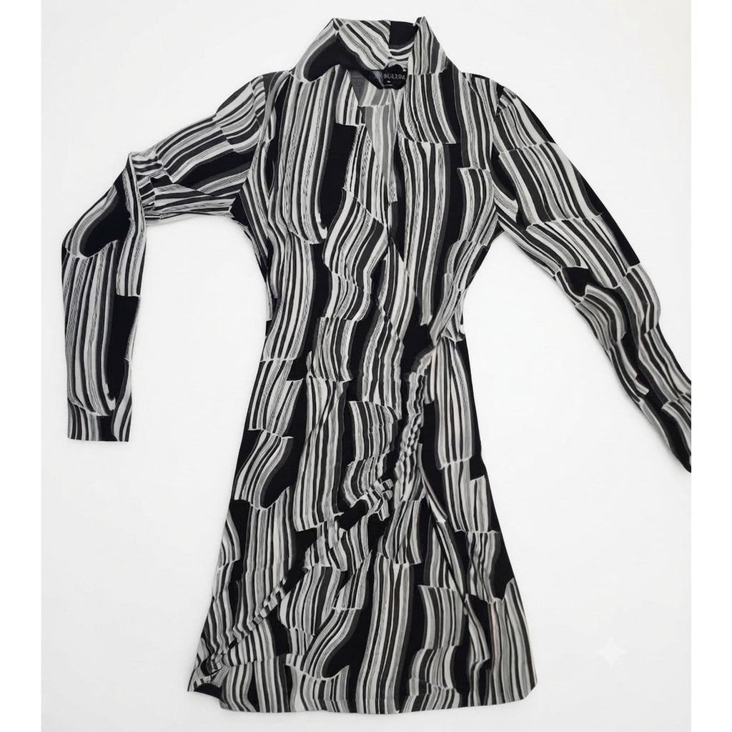 Kamal Kulture Black Amd White Dress