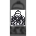 Vintage Y2K J.Carole Fleur-de-Lis Travel Bag Duffel Weekender