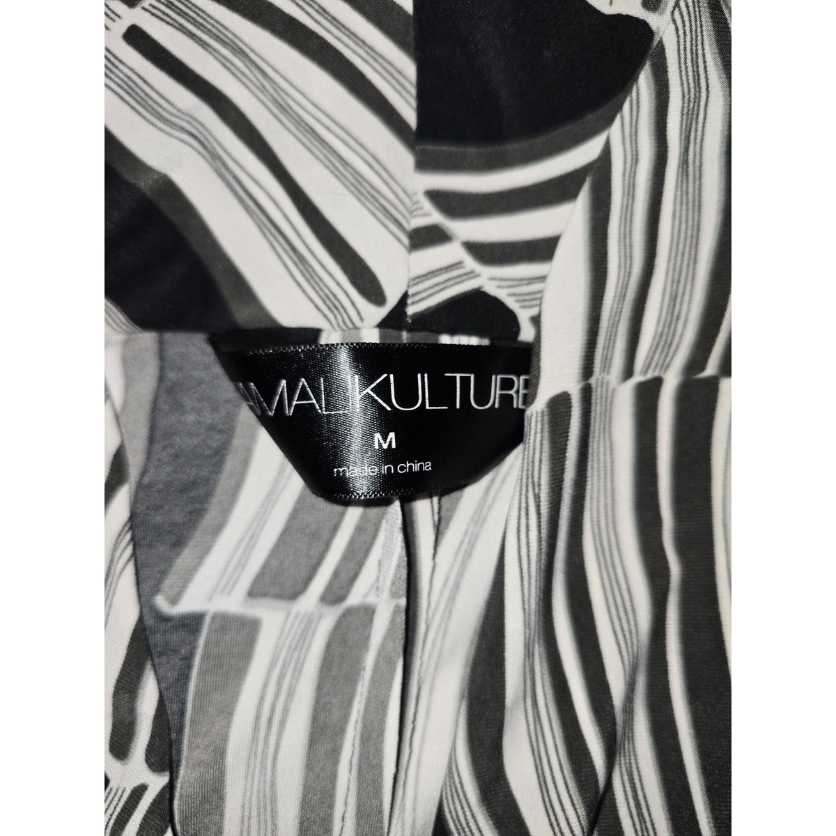 Kamal Kulture Black Amd White Dress
