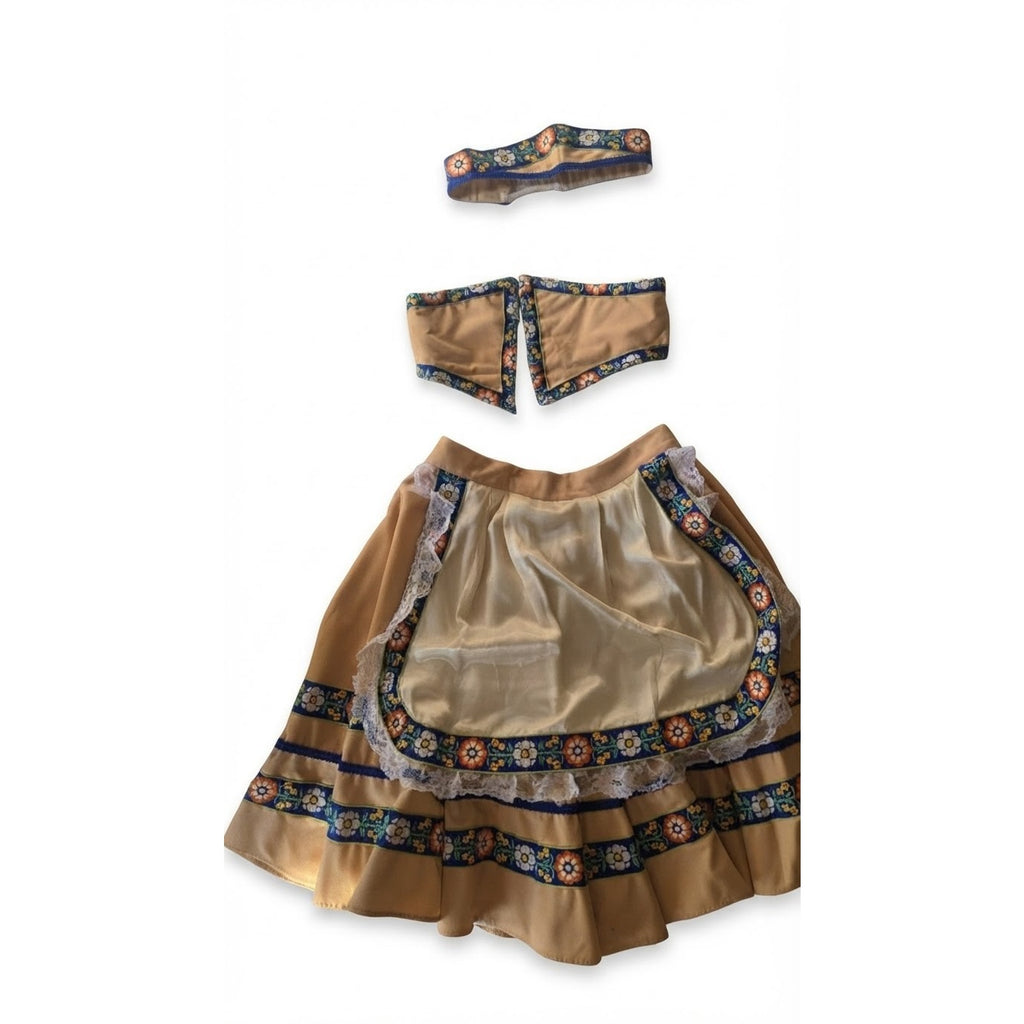 Rare 70s Vintage Rubies NY Oktoberfest DIrndl dress