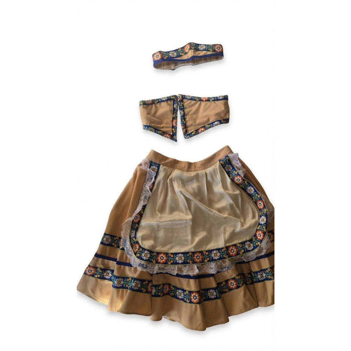 Rare 70s Vintage Rubies NY Oktoberfest DIrndl dress