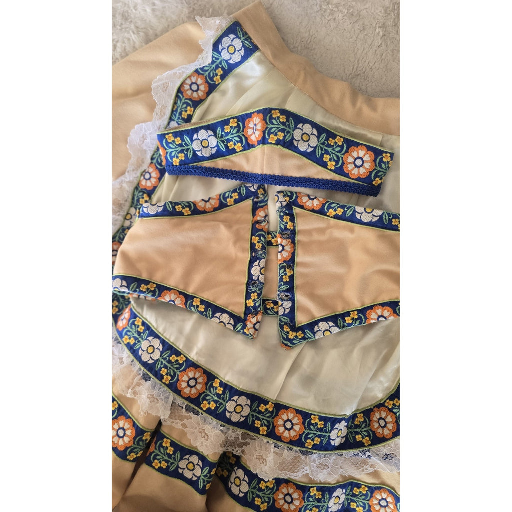 Rare 70s Vintage Rubies NY Oktoberfest DIrndl dress