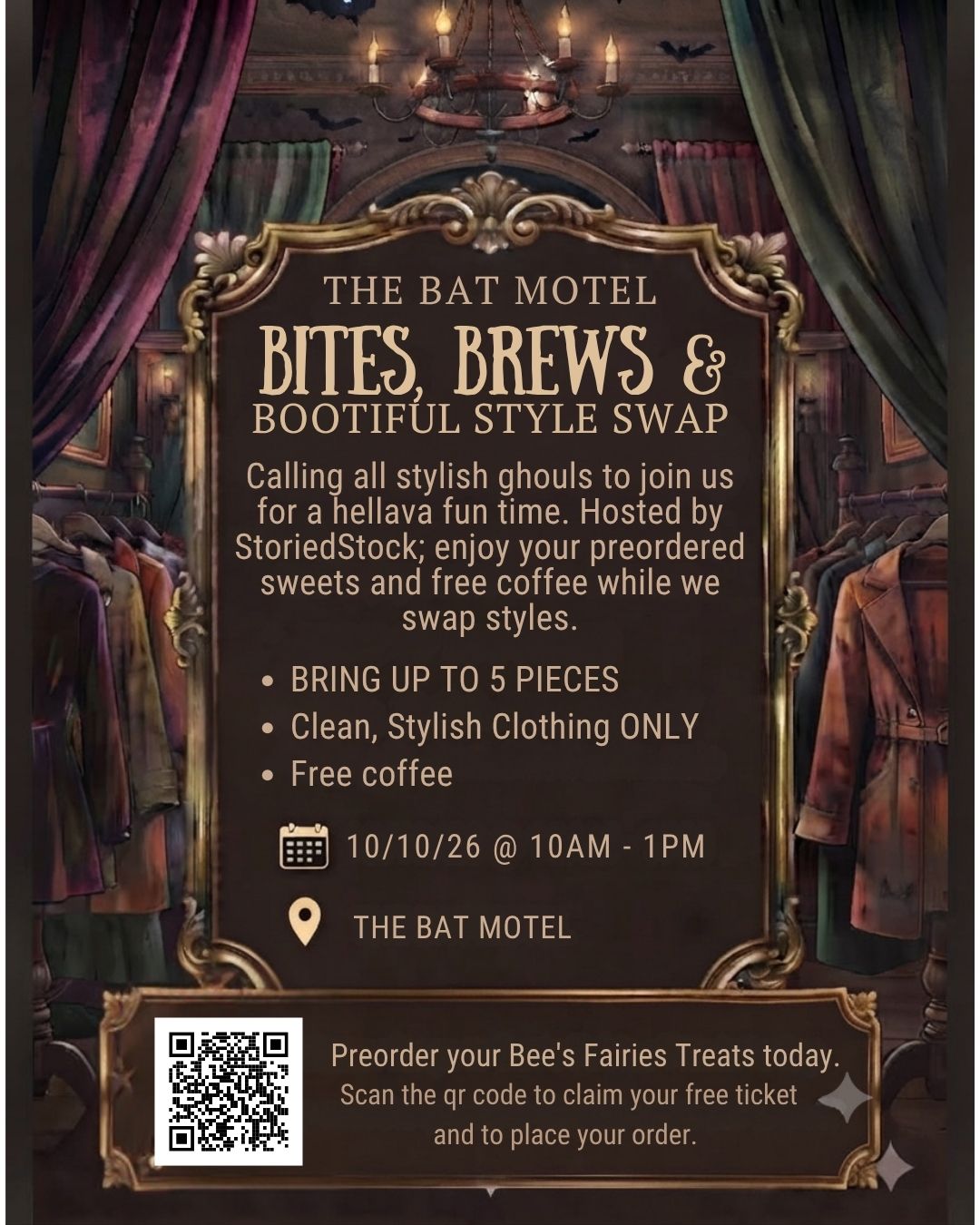 Bites, Brews & Bootiful Style Swap
