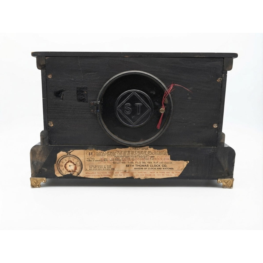 Antique Seth Thomas Adamantine Mantel Clock