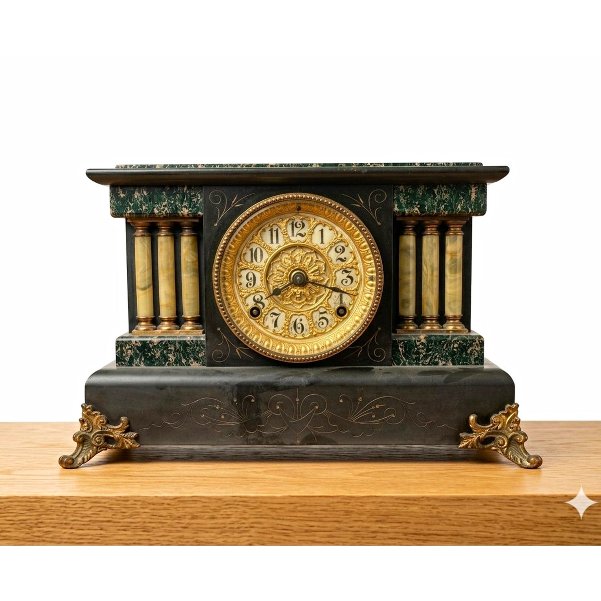 Antique Seth Thomas Adamantine Mantel Clock
